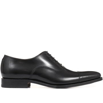Loake Leather Goodyear Welted Oxfords - Black